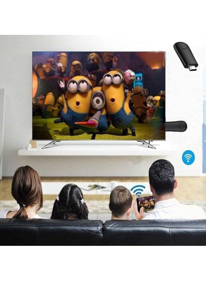 Wireless HDMI Transmitter and Receiver, Wireless HDMI Display Adapter, 1080P HDMI Screen Mirroring Adapter Streaming Client for i-Phone/i-Pad/Android/iOS/Windows/PC to HD TV/Monitor/Projector