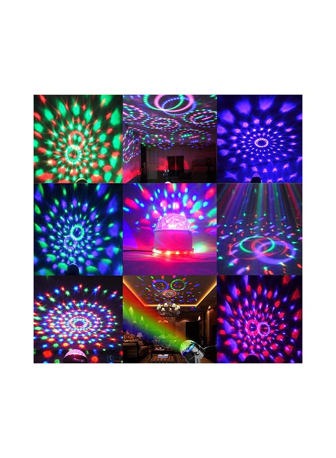 Automatic Rotating Effort To Decorate Light Multicolour