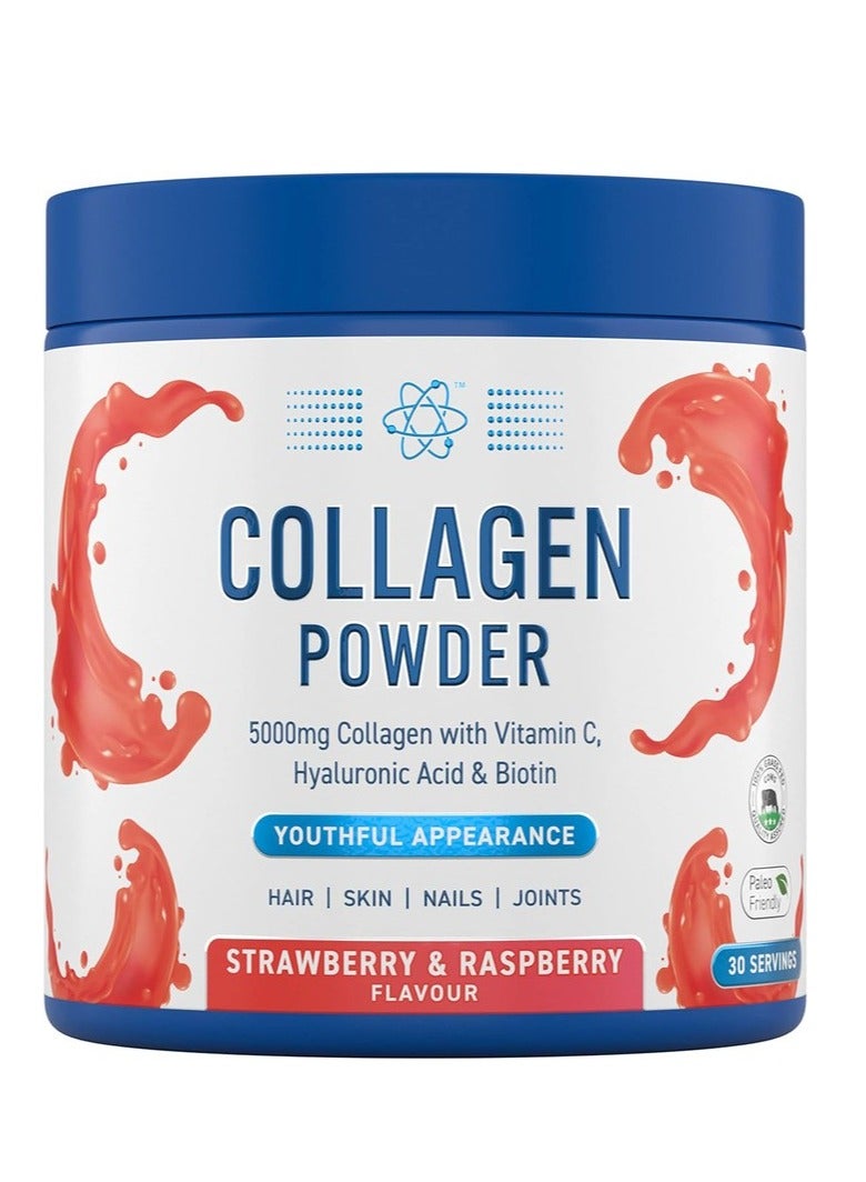 Applied Nutrition Collagen Powder Strawberry and Raspberry 165g