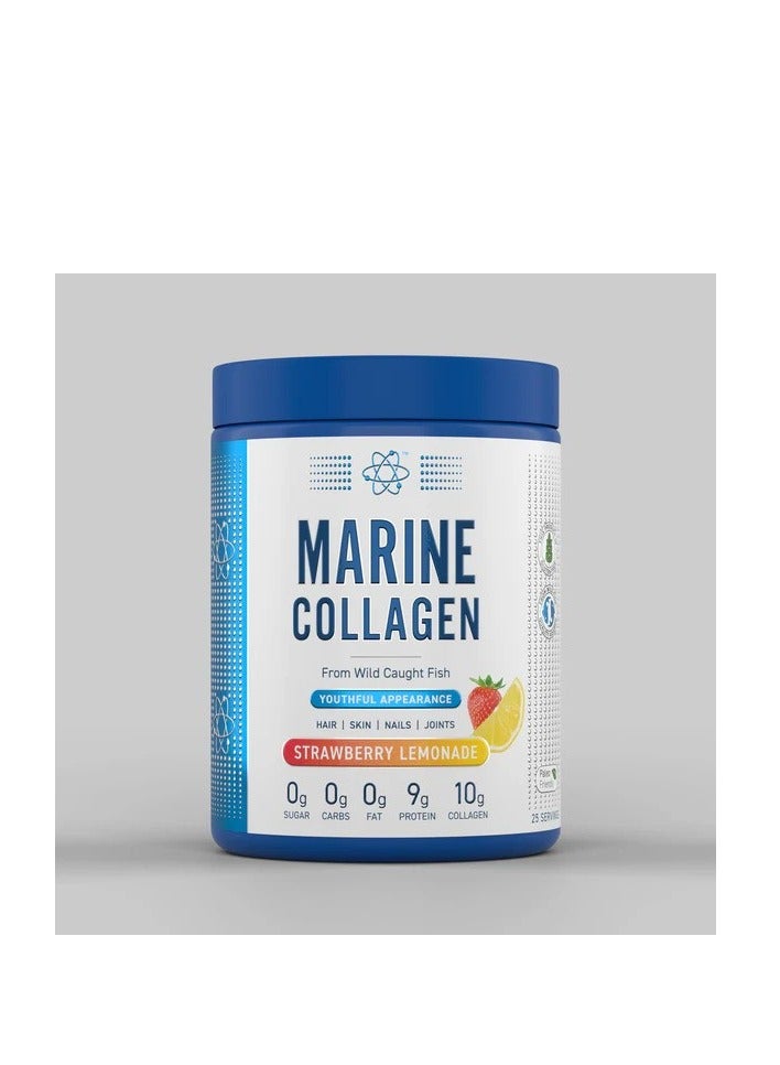 Applied Nutrition Marine Collagen Strawberry Lemonade 300g 25 Serving