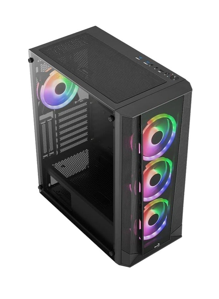 Aerocool Prism ARGB Mid-Tower Case Desktop PC Computer Gaming Case