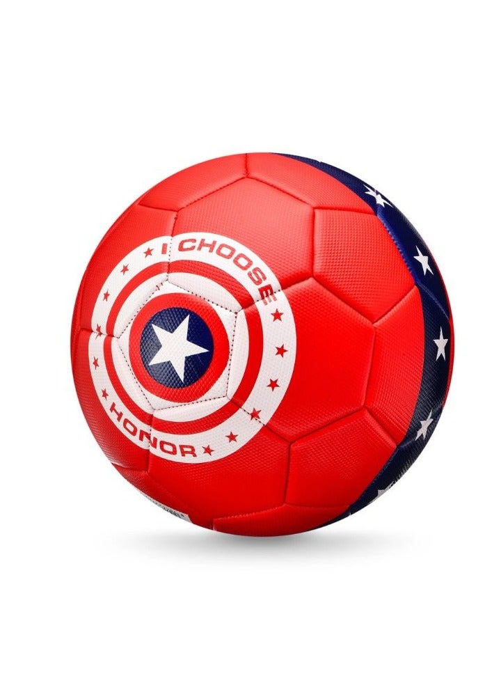 Marvel Captain America Red Football