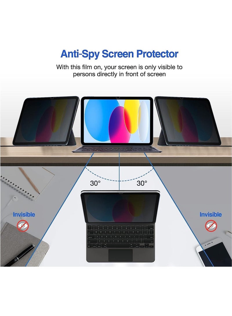 iPad Pro 12.9(2018/201820/2021) Privacy Screen Protector , Anti-Spy Tempered Glass Film Guard for iPad Pro 12.9(2018/201820/2021)