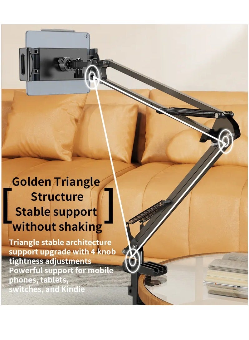 Yesido C296 360 Free Adjustment Multi-directional Folding Shaft Phone Holder Desktop Lazy Man Stand