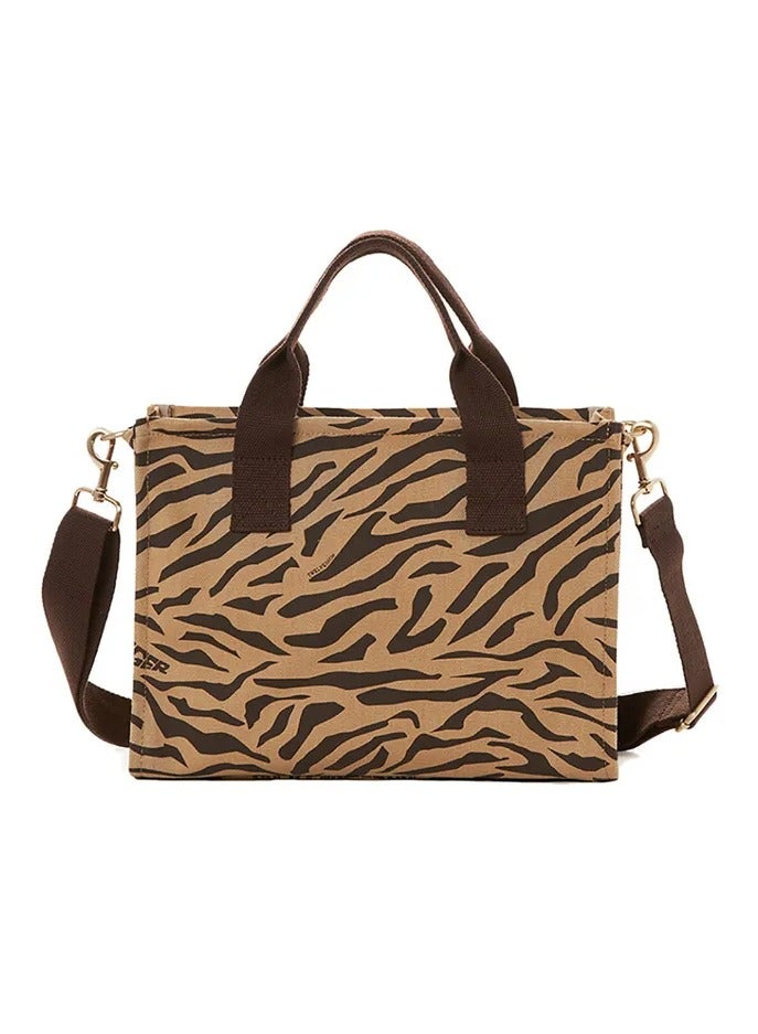 TWELVElittle Courageous Tote - Tiger Print