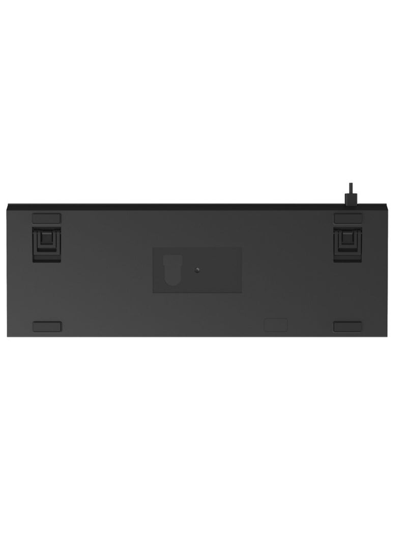 Mechanical Keyboard with Suspending Keycaps - Black