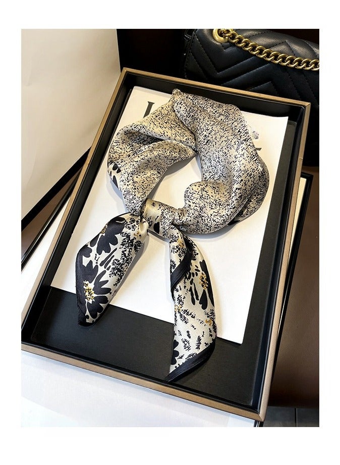 Women's Sweet Silk Scarf Made Of Pure Silk And Mulberry Silk