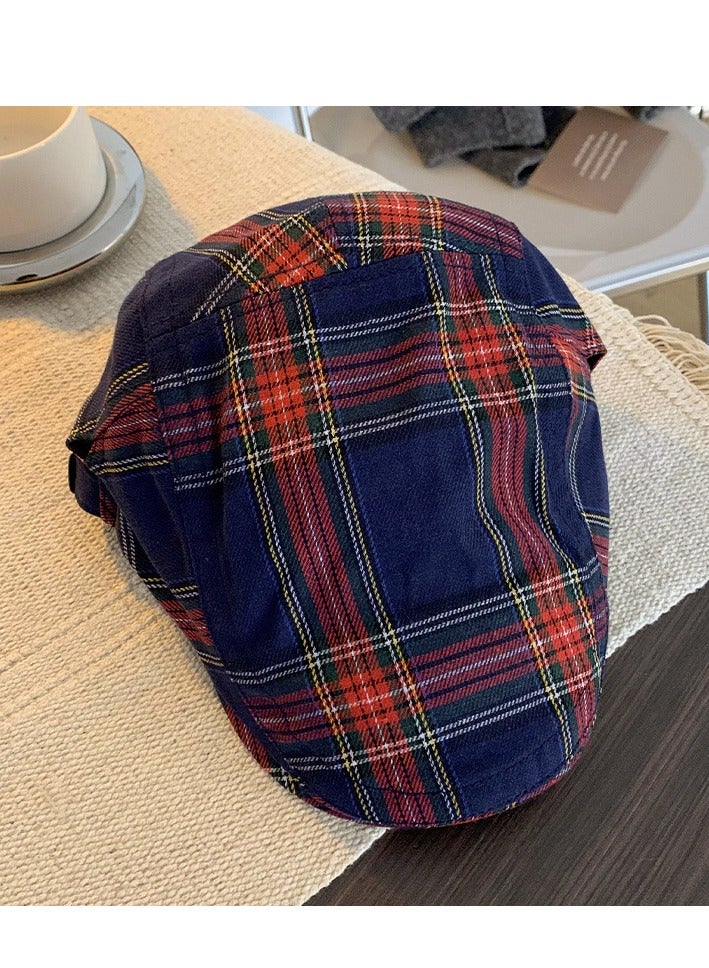 Women's Plaid Forward Hat