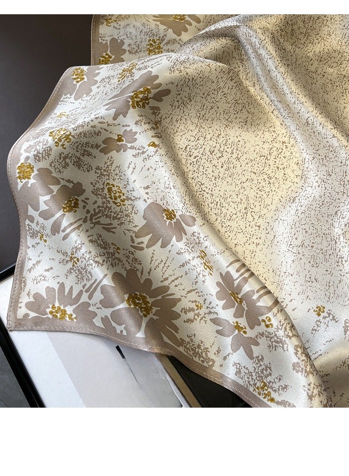 Women's Sweet Silk Scarf Made Of Pure Silk And Mulberry Silk