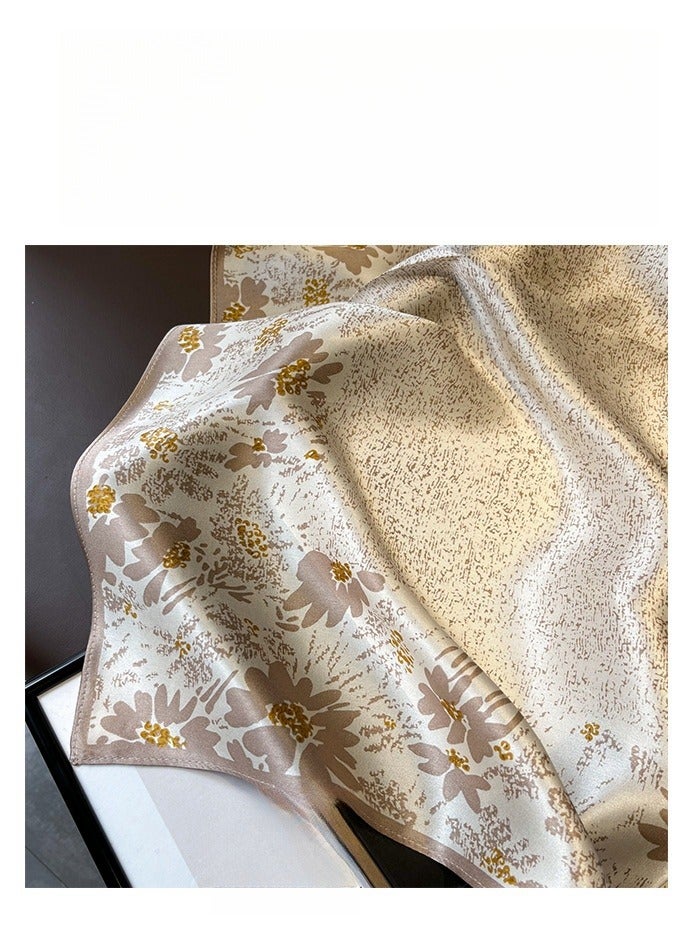 Women's Sweet Silk Scarf Made Of Pure Silk And Mulberry Silk