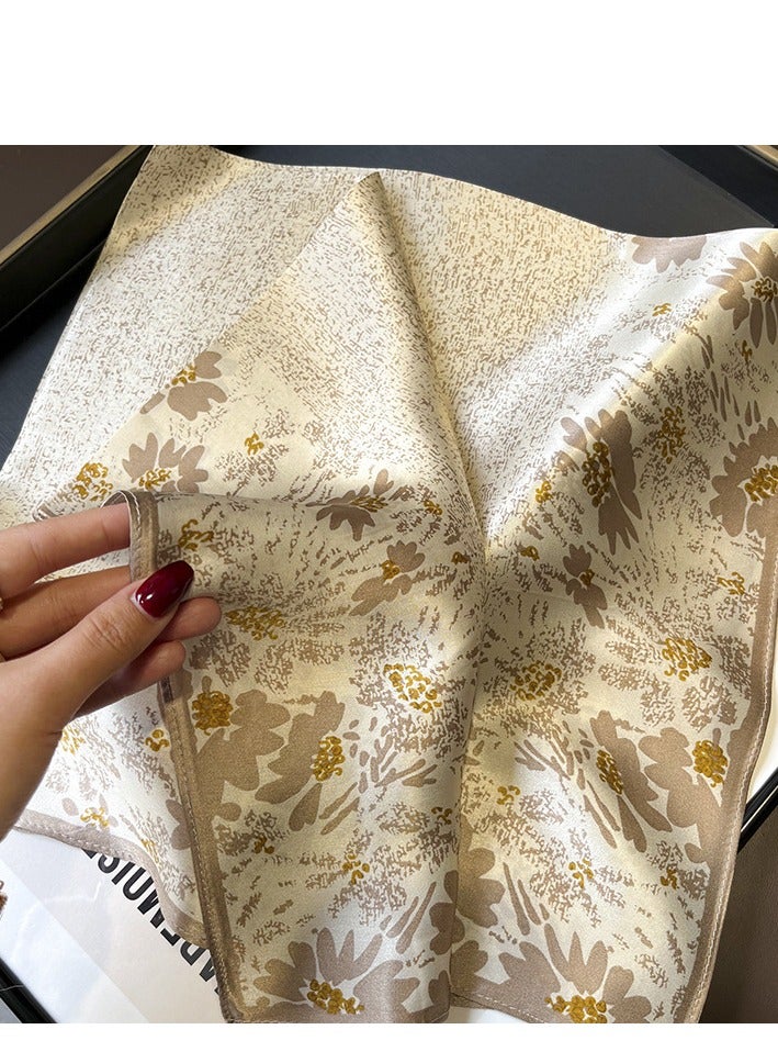 Women's Sweet Silk Scarf Made Of Pure Silk And Mulberry Silk