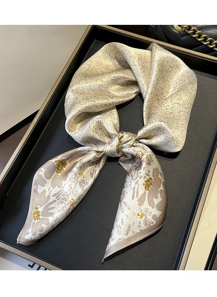 Women's Sweet Silk Scarf Made Of Pure Silk And Mulberry Silk