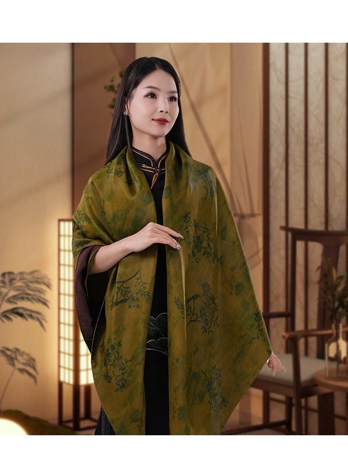 New Chinese Style Fragrant Cloud Gauze Scarf