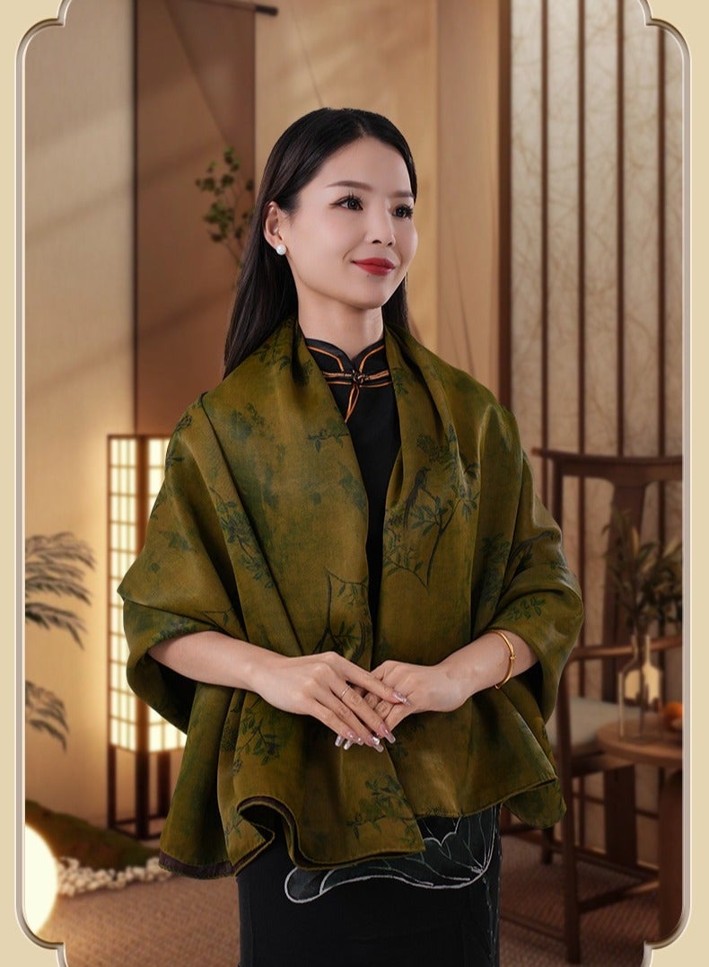 New Chinese Style Fragrant Cloud Gauze Scarf