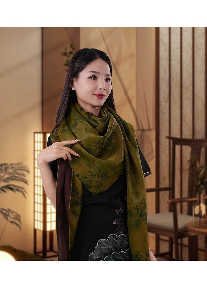 New Chinese Style Fragrant Cloud Gauze Scarf