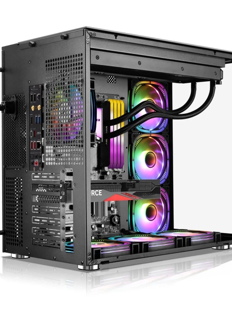BUDGET GAMING/WORKSTATION DESKTOP PC MAX AIR BLACK: CORE I7 PROCESSOR | 16GB RAM | GTX 970 4GB GRAPHICS CARD | 512GB NVME +2TB HDD| WINDOWS 10/11