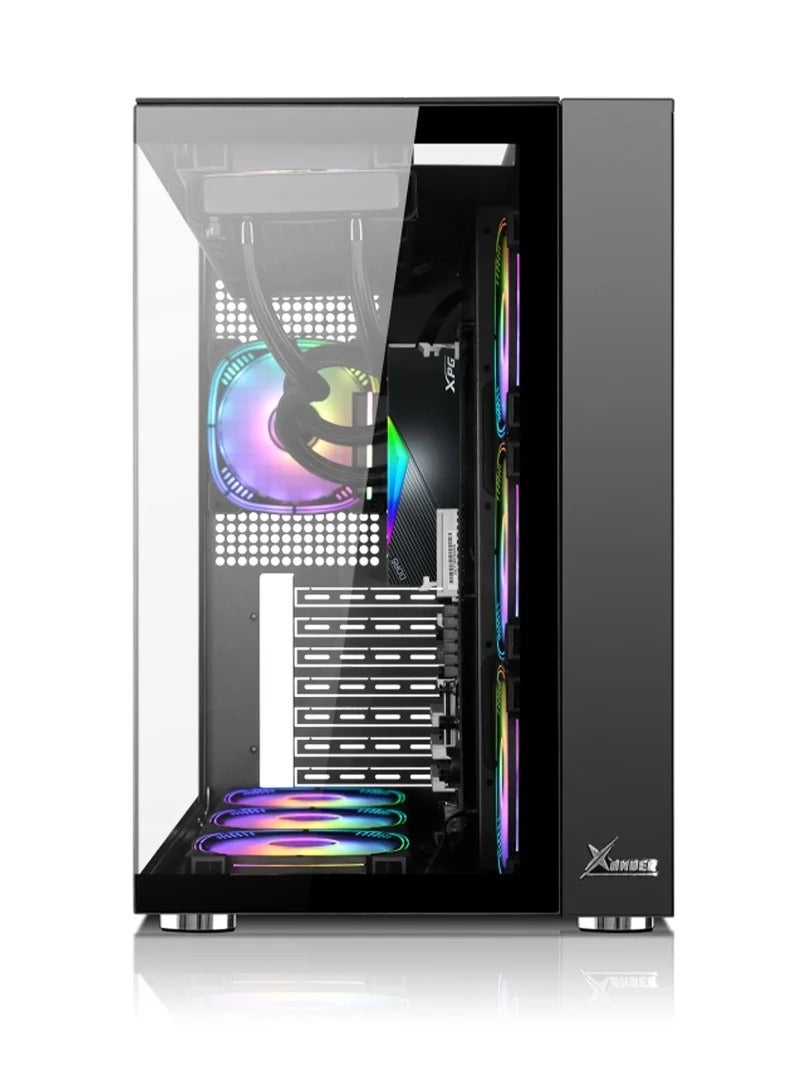 BUDGET GAMING/WORKSTATION DESKTOP PC MAX AIR BLACK: CORE I7 PROCESSOR | 16GB RAM | GTX 970 4GB GRAPHICS CARD | 512GB NVME +2TB HDD| WINDOWS 10/11