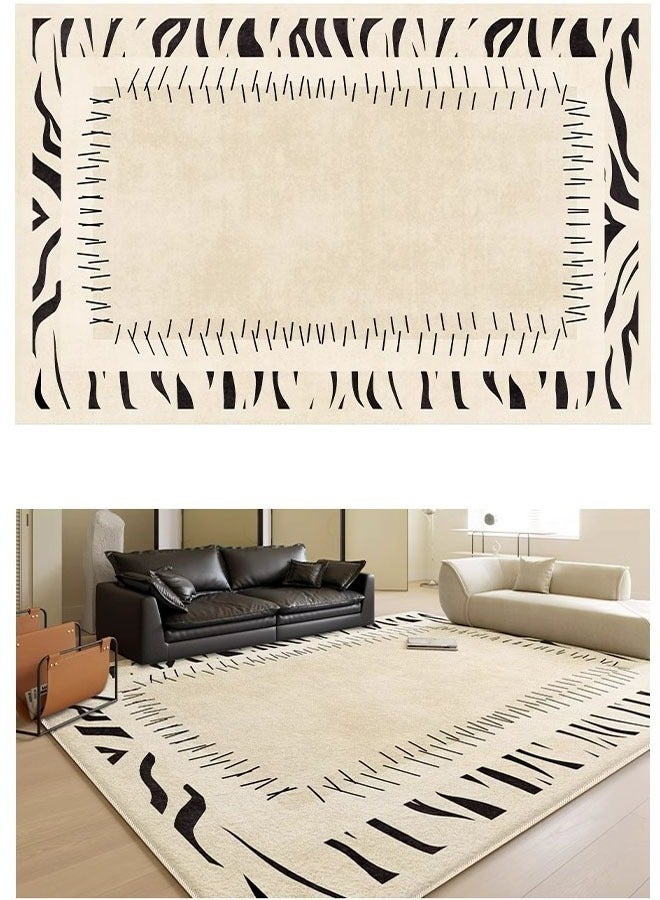 Foldable, Machine Washable Floor Mat  for Living Room, Bedroom, Bedside, Sofa, and Coffee Table Areas 200X300Cm