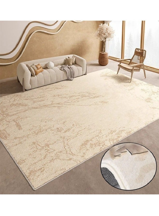 Foldable, Machine Washable Floor Mat  for Living Room, Bedroom, Bedside, Sofa, and Coffee Table Areas 200X300 Cm