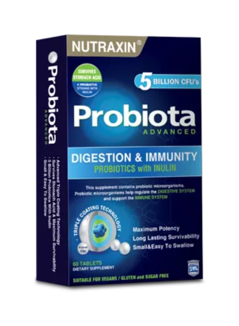 Nutraxin Probiota Advanced 60 Tablets