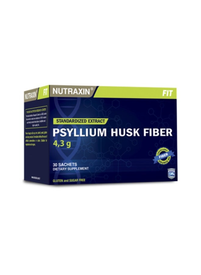 Nutraxin Psyllium Husk Fiber 30 Sachets