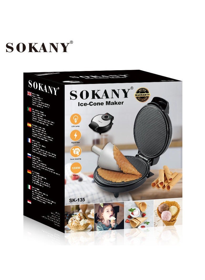 Sokany sk-135 breakfast machine pancake machine sandwich pancake machine