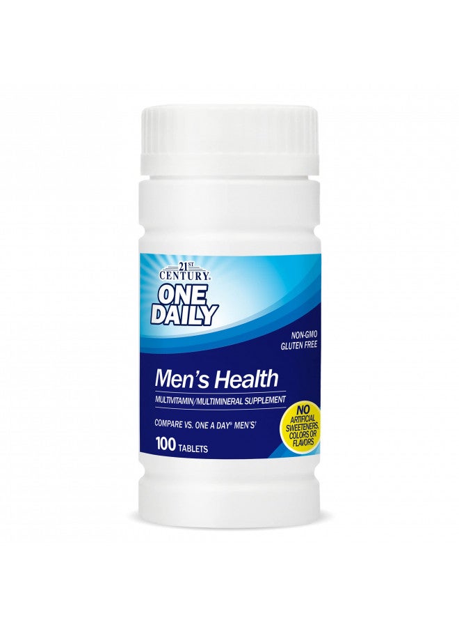 21st Century One Daily Men's Health Tablets, 100 Count