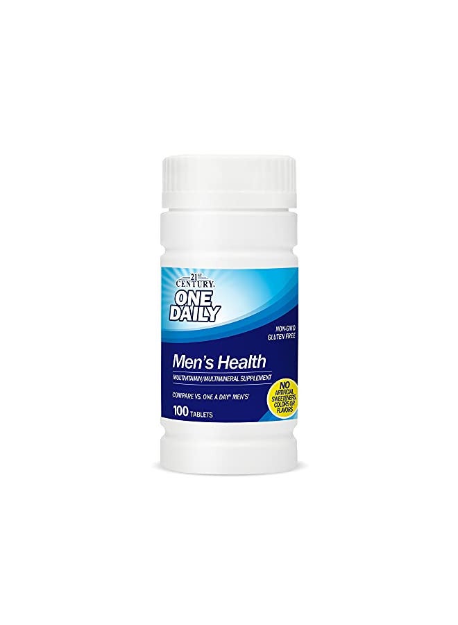 21st Century One Daily Men's Health Tablets, 100 Count