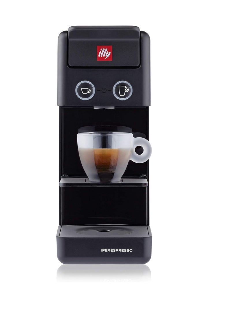 ILLY Y3.3 Iperspresso Black Color With 1 Year Warranty.