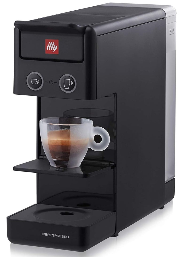 ILLY Y3.3 Iperspresso Black Color With 1 Year Warranty.