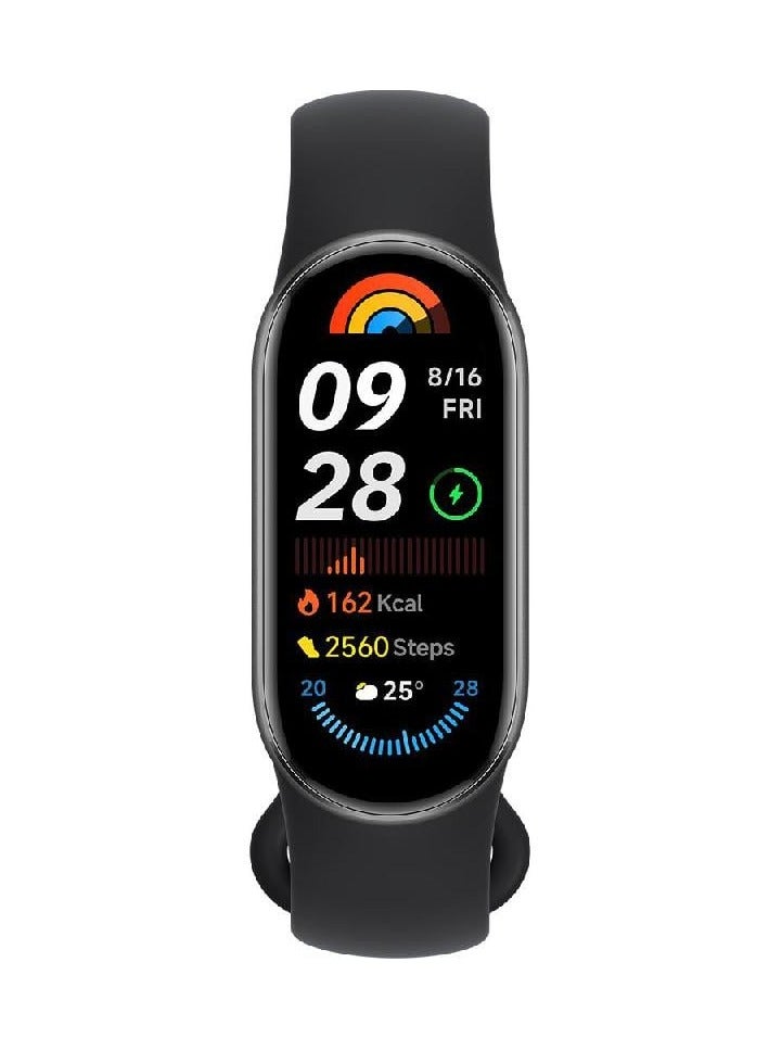 MI Smart Band 9 1.62 inch AMOLED Screen 5ATM Waterproof Smart Watch Mignight Black