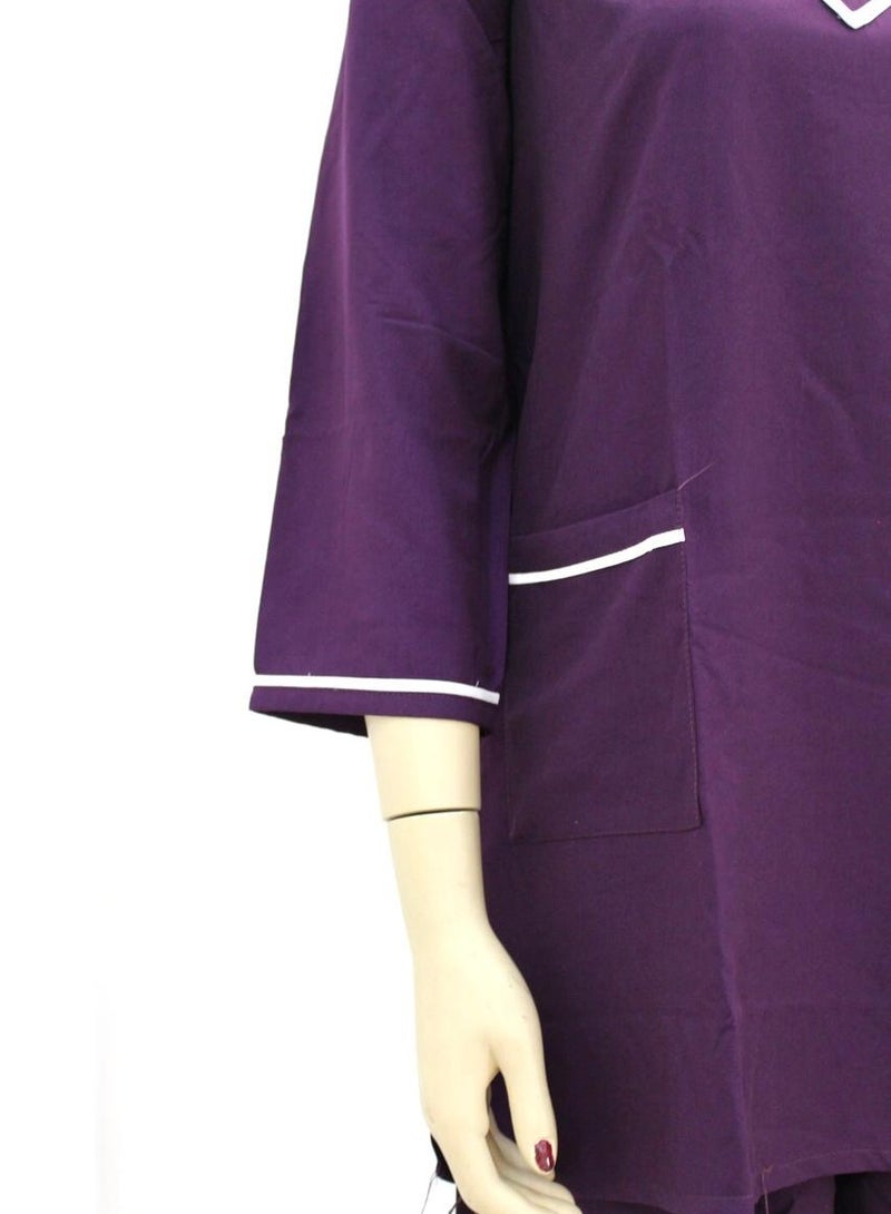 3 Pieces Uniform Cleaning Suit for Domestic Workers