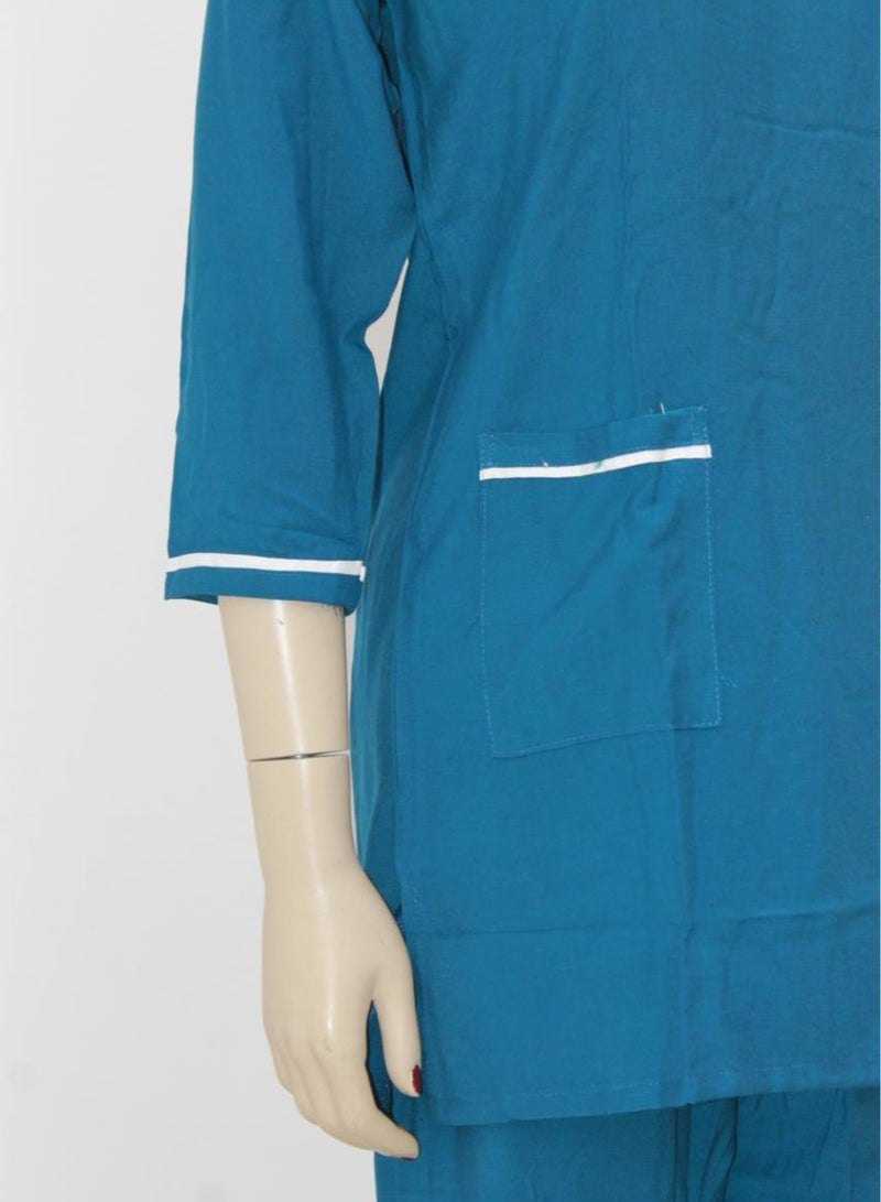 3 Pieces Uniform Cleaning Suit for Domestic Workers