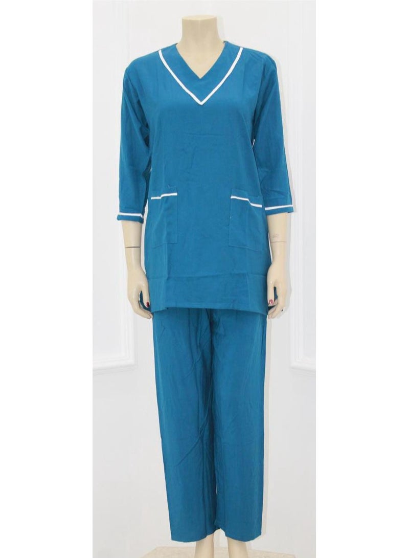 2 Pieces Uniform Cleaning Suit for Domestic Workers