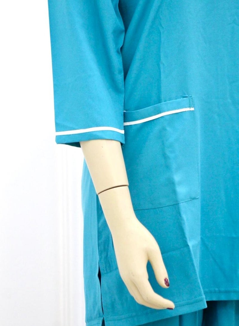 2 Pieces Uniform Cleaning Suit for Domestic Workers