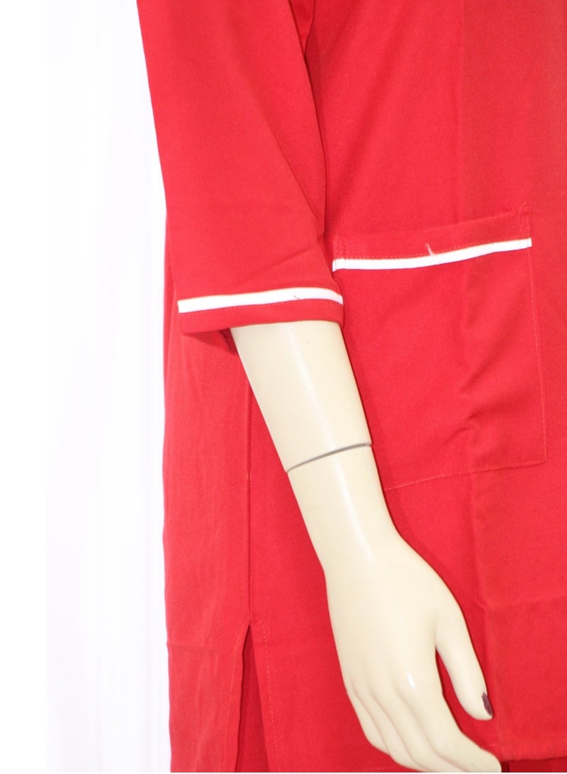 3 Pieces Uniform Cleaning Suit for Domestic Workers