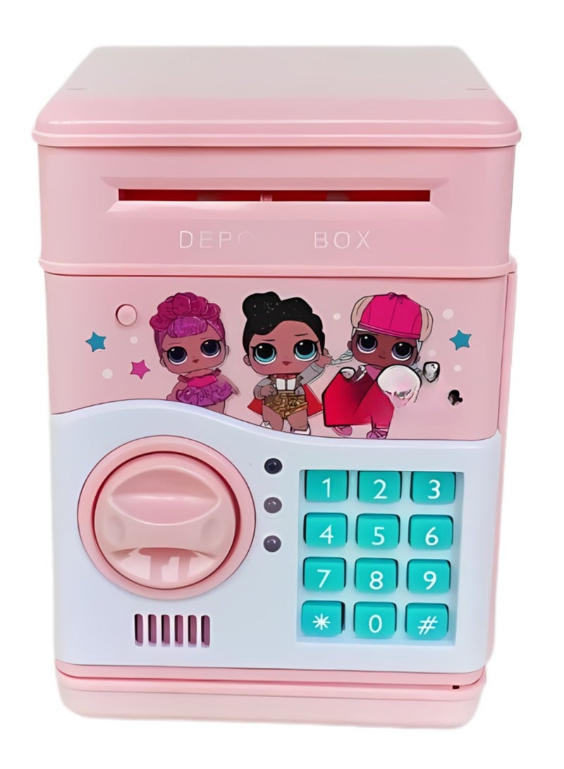 Kids Toy Kids ATM Bank Electronic Money Bank Money Safe Cash Coin Money Saving Box Toy for Kids