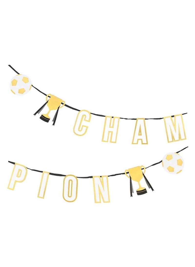 Football Party Banner