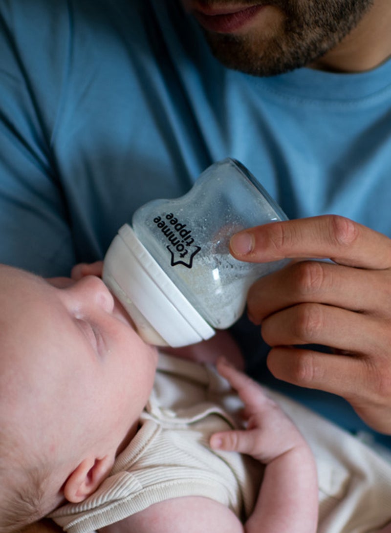 Baby Closer To Nature Feeding Bottle, 3 Months +, 2 X 340 ML