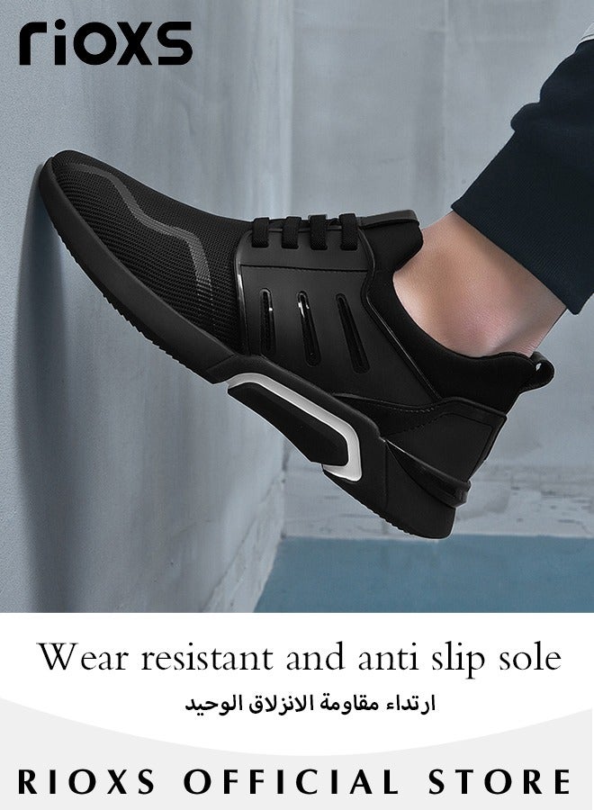 Men's Sports Shoes,Fashion Casual Trainers,Outdoor Athletic Shoes For Men,Breathable Sports Shoes For Jogging Walking,Ant-slip Running Shoes,Comfy Lightweight Workout Sneakers