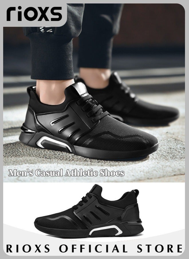 Men's Sports Shoes,Fashion Casual Trainers,Outdoor Athletic Shoes For Men,Breathable Sports Shoes For Jogging Walking,Ant-slip Running Shoes,Comfy Lightweight Workout Sneakers