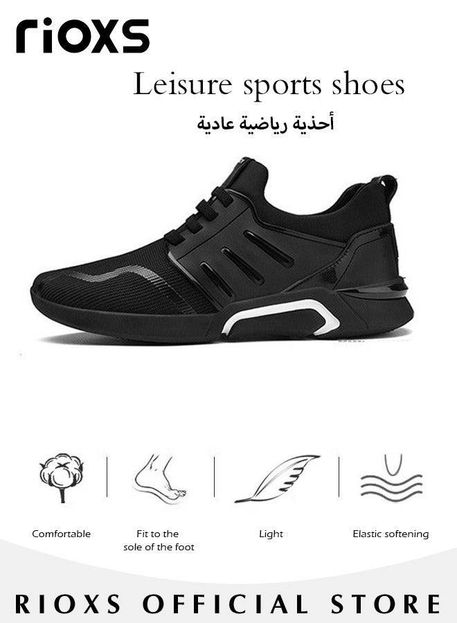 Men's Sports Shoes,Fashion Casual Trainers,Outdoor Athletic Shoes For Men,Breathable Sports Shoes For Jogging Walking,Ant-slip Running Shoes,Comfy Lightweight Workout Sneakers