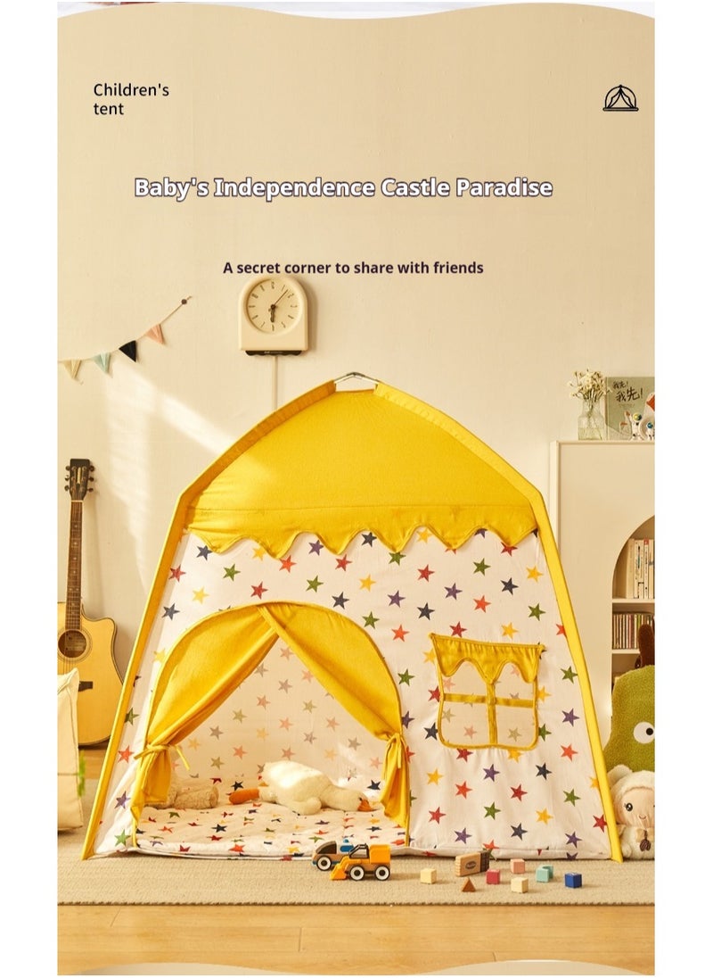 Children's Play Tent Princess Castle Play Tent Kids Princess Tent With Carpet Ball Colored Flag Cloud Tent Easy to Set up and Stow Away Outdoor Indoor Play Tent Game House Girl'S Princess Toy House Boy'S Indoor Small House Children'S Day Gift Birthday Gift