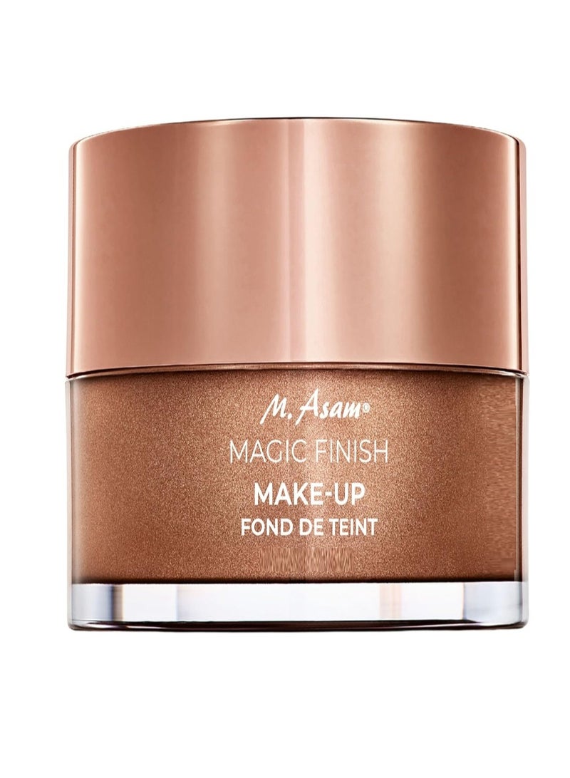 Magic Finish Lightweight Wrinkle Filling Makeup Mousse 4 In 1 Primer Concealer Foundation and Powder  1.01 Ounce (30 ML)