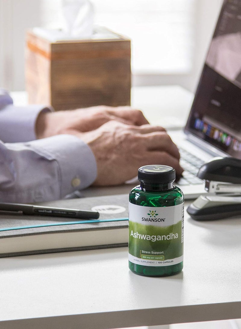 Full Spectrum Ashwagandha 100 Vegan Capsules Packaging May Vary