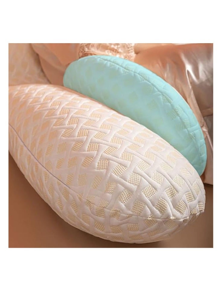 Fluffy U Shape Pregnancy Pillow Full Body Maternity Pillows Best Mom Gift for Hips Legs Belly Waist Neck Support