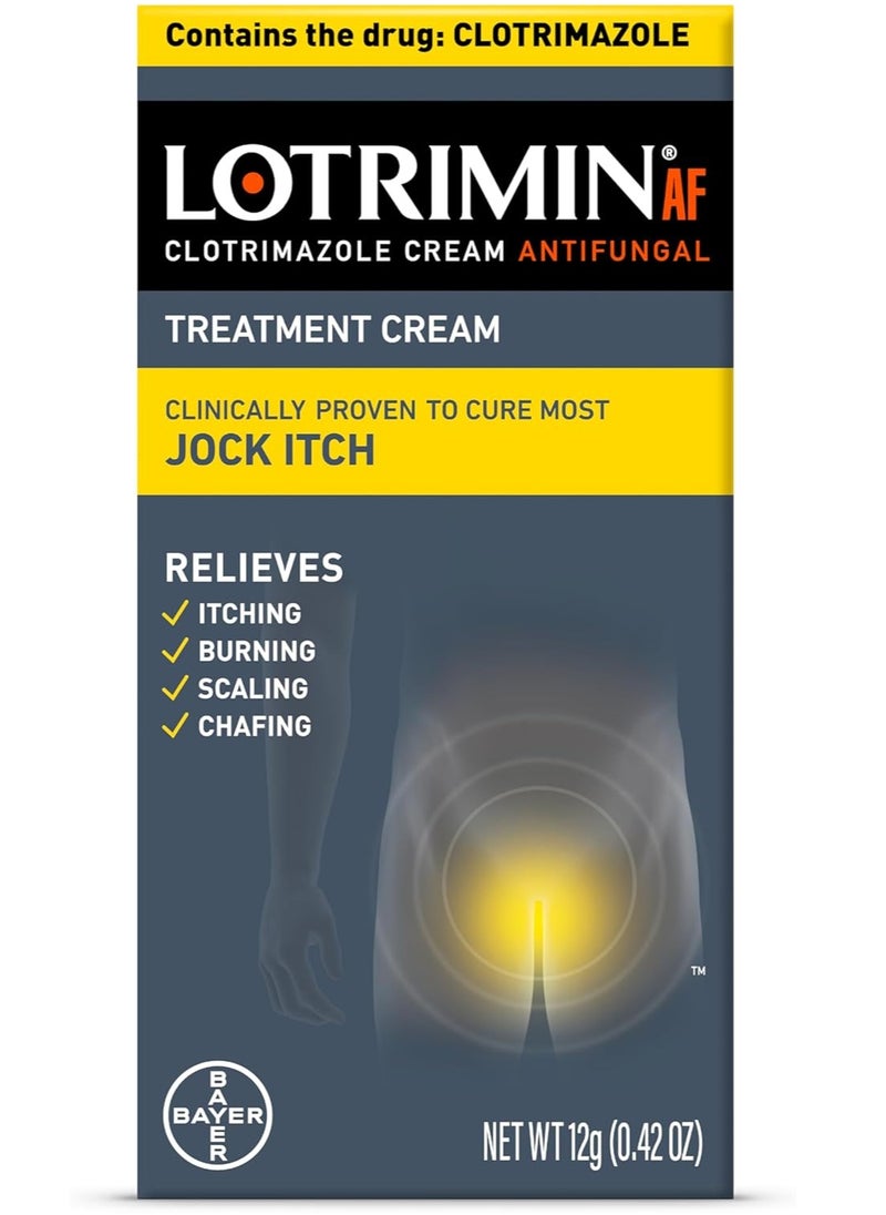 Lotrimin AF Jock Itch, Treatment Cream 12g