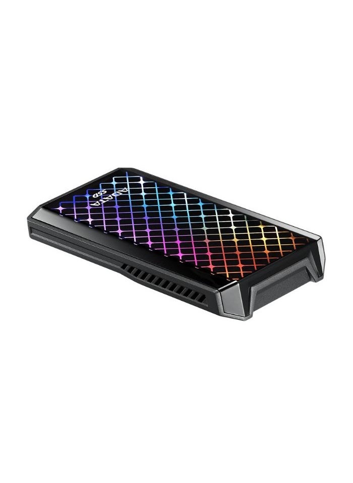 SE900G RGB 2TB External SSD | Compatible with PS5 XBOX Portable Solid State Drive for Superfast Gaming USB 3.2 Gen2x2 Type-C