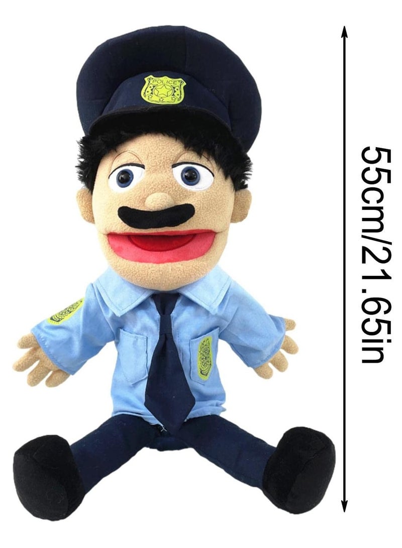 Jeffy Feebee Series Puppets Police Plush Toy 55Cm