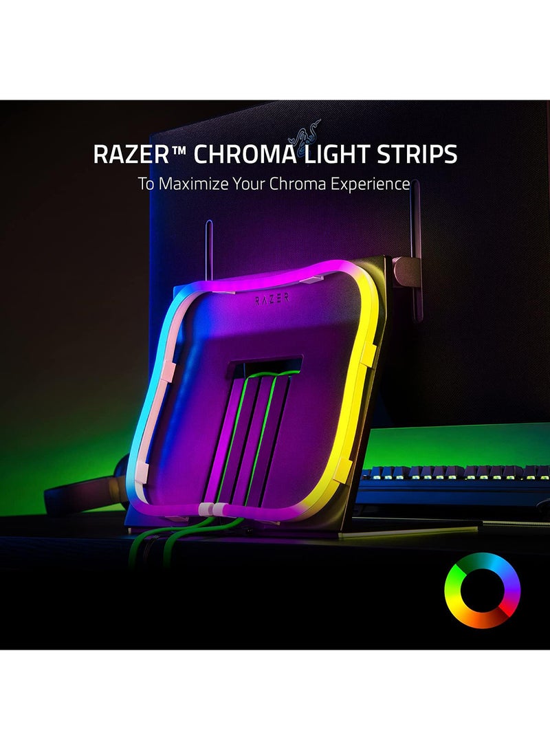 Chroma Light Strip Expansion Kit - ARGB Light Strips for Greater Lighting Customisation (Chroma Light Strips, Premium Light Diffusing Case, aRGB Device Compatibility, 1x 100 cm, 2x 50 cm)